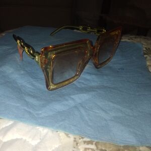 Stylish Orange Sunglasses